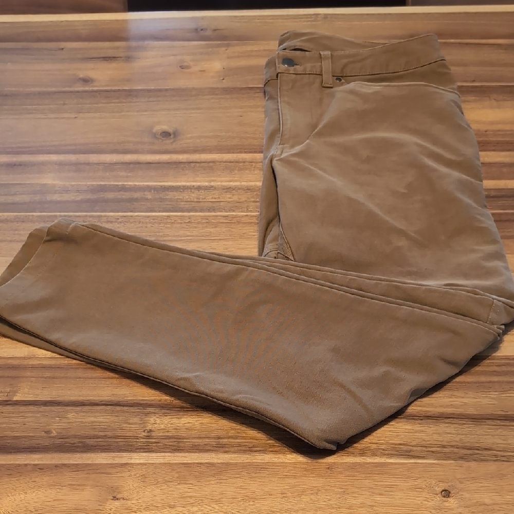 Lululemon Athletica Tan Slim Jeans Casual Style